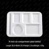 Huihuang Melamine Multi-Compartment Dining Tray