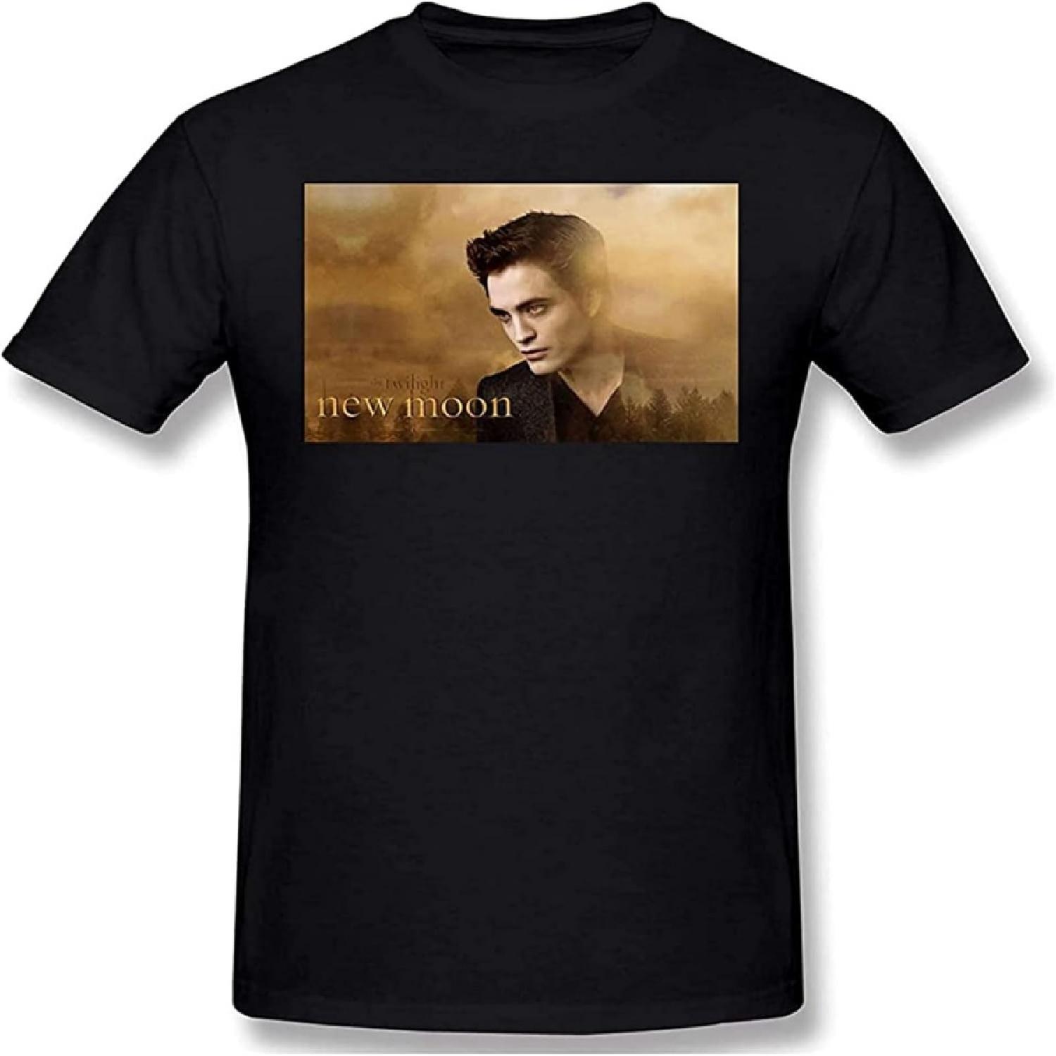 

BabyRun Twilight Edward Mens Fashion Casual Basic Short Sleeve T-Shirts XS XXXXXL різнокольоровий