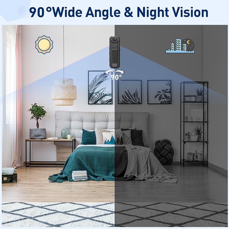 1Pc Portable Digital Video Recorder For L7 Wifi 1080P Body Mini Camera Police Bodycam Infrared Night Vision Miniature Camcorer
