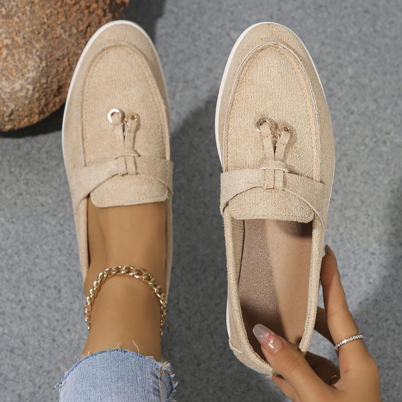 

Casual Women s Singles Shoes Spring and Autumn One-foot Shoes Lazy Person s Bean Shoes 41 хаки