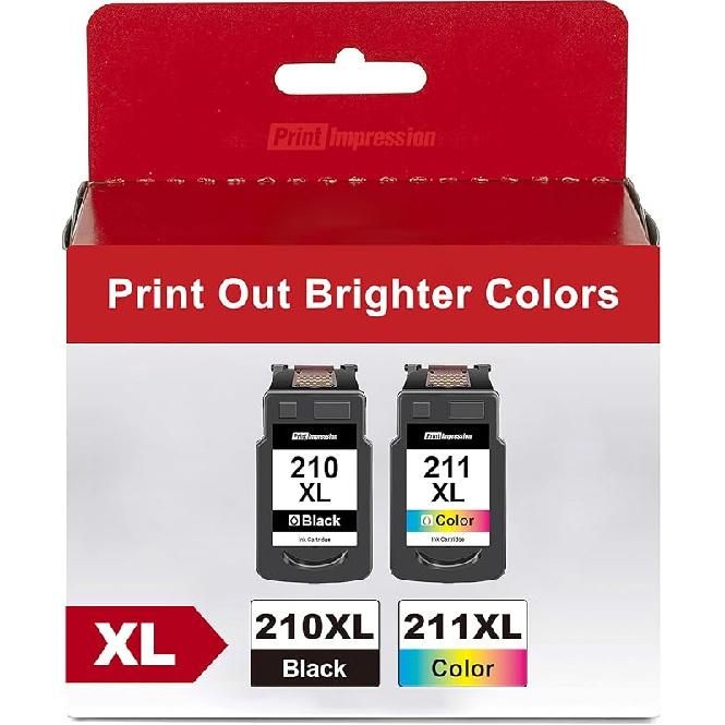 PG-275XL/CL-276XL Ink Cartridge Combo Pack Replacement for Canon 275 and 276 Ink cartridges for Pixma TR4720 TS3522 TS3520 TS3720 TS3722 TS3500