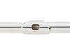 MAXTONE Flute TF-40S with Semi-Hard Case, Silver-Plated Finish