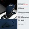 For Mg GT MG5 MG6 HS Accessories Car Shift Knob Head Trim Cover Sticker Alcantara suede Interior Modification Product Styling VV222