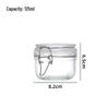 Zhishi Glass Square Airtight Food Storage Jar (3000ml, 2-Pack)