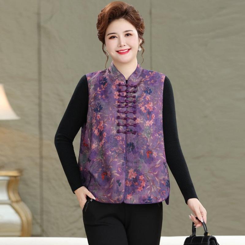 1-0 extra large size sleeveless casual women's clothing autumn and winter vest back