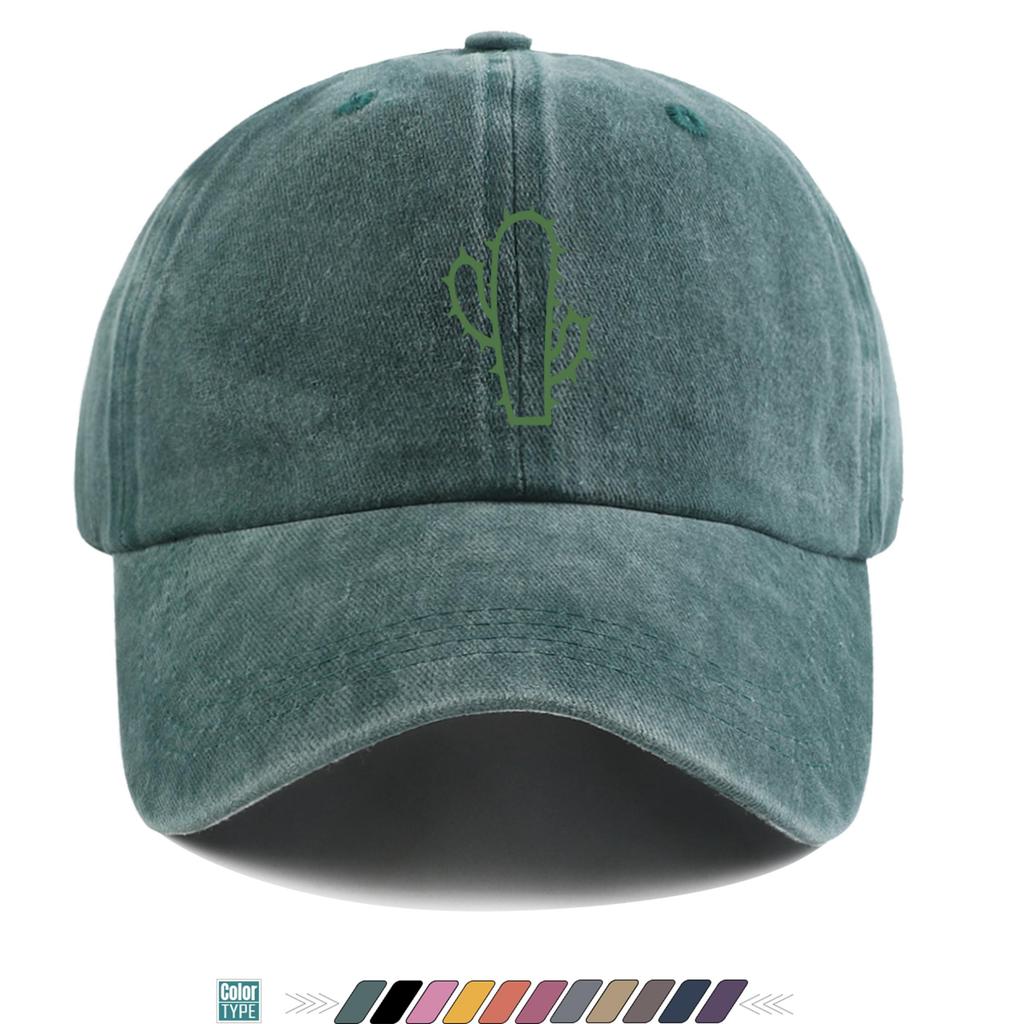 Pc Cactus Print Trucker Hat  QuickDry Breathable Unisex Cap with Cactus  Buckle Closure Lightweight Suitable for Outdoor Sp