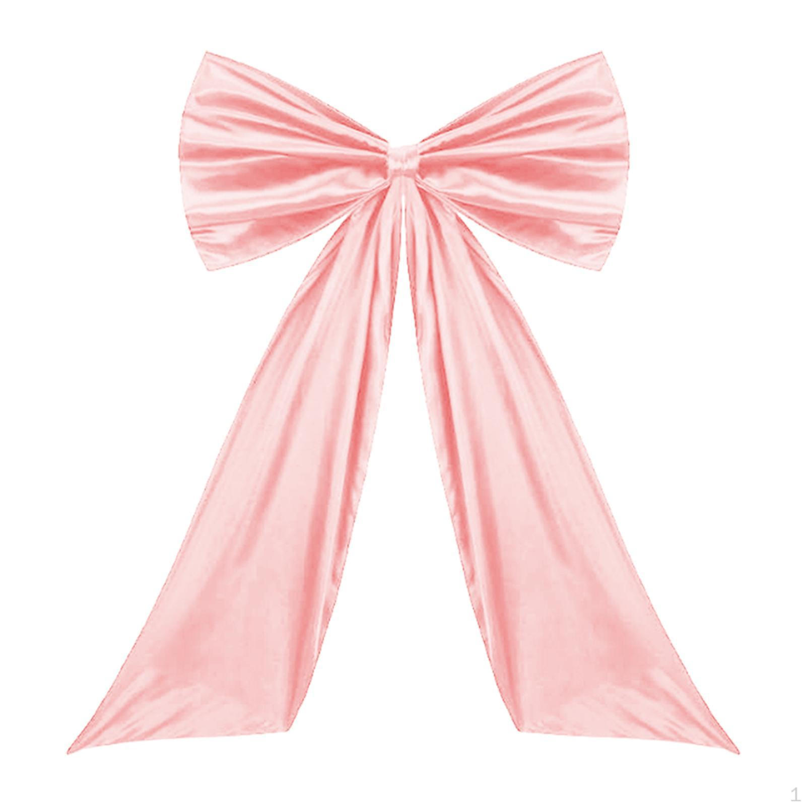 

Большое украшение-бант, Большое украшение для вечеринки по случаю дня рождения для девочек и женщин, Гигантский галстук на стену в комнате светло-розовый
