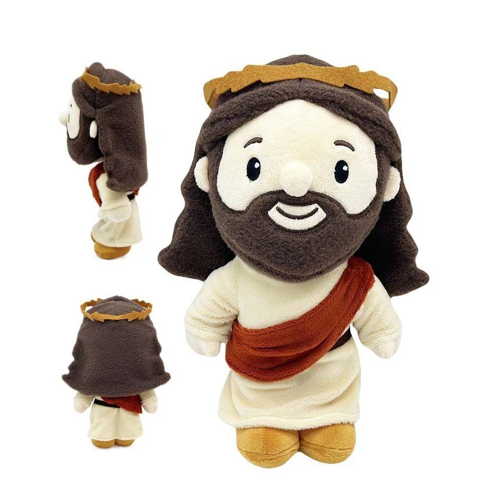 Sleep Hug Stuffed Jesus Home Decoration Jesus Plush Toy Jesus Cotton Doll Birthday Gift