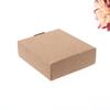 50pcs Kraft Paper Wrapping Box Multipurpose Household DIY Crafts Supplies for Festival Holiday Birthday Party Gift