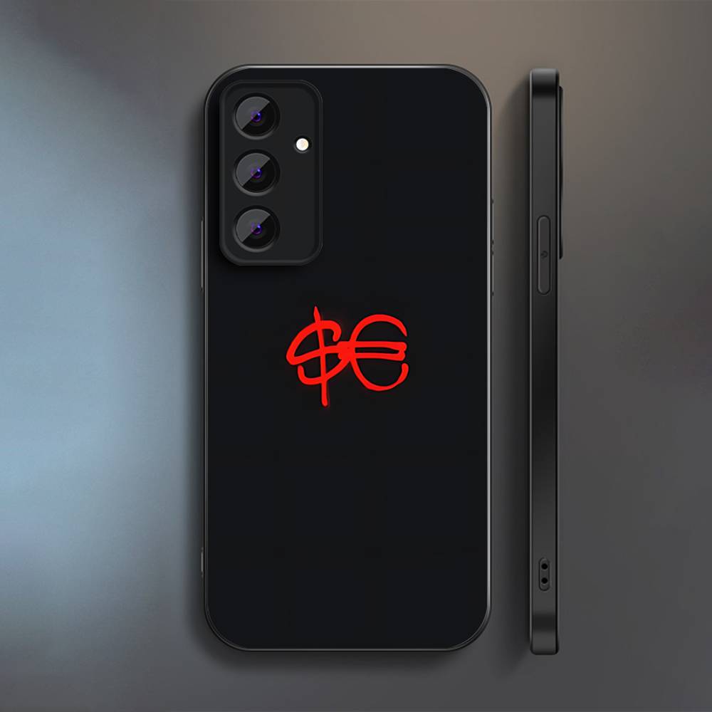 S-Sfera Ebbasta SFE Phone Case For Samsung S 25,24,23,22,30,21,10,9,Ultra,Plus,Lite,FE,4,5 G Soft Black Case