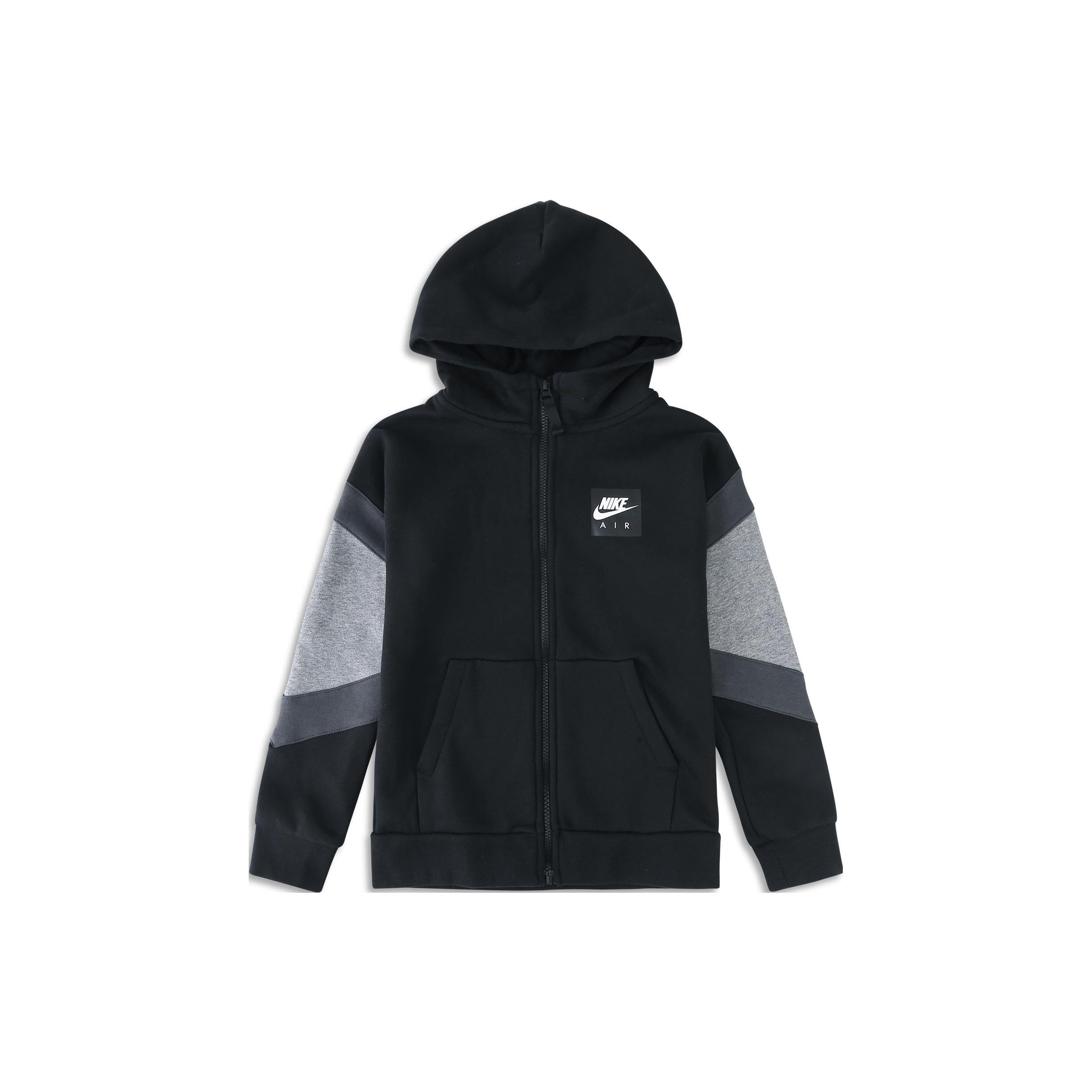 

Nike Full-Length Zipper Regular Fit Hooded Jacket Kids jackets Black CD7291 L