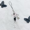 Eye Catching Phone Pendant Star Keychain Phone Charm Keyringfor Women and Girls