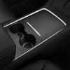 Wood Car Central Control Panel Sticker For Tesla Model 3 Model Y 2021 2022 Protective Film Wood Grain Accessories Decoration