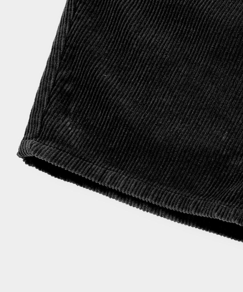Dimiteulibeullaeg Essential Fade Wash Curved Pants_Corduroy Black