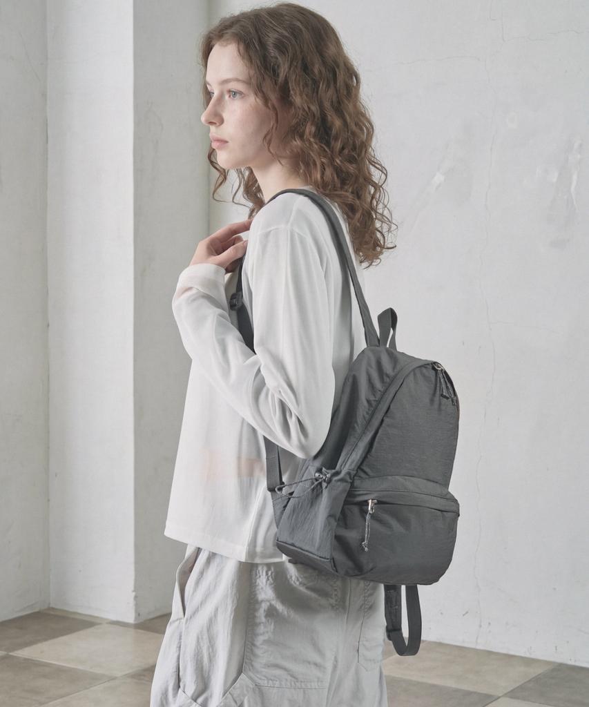 Mathematik Ian W30 Nylon Mini Backpack Urban Charcoal