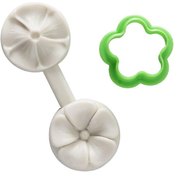 KALAIEN Cherry Blossom Silicone Fondant Cake Mold Flower Cake Design Moulds Chocolate Icing Candy Decorating Mould