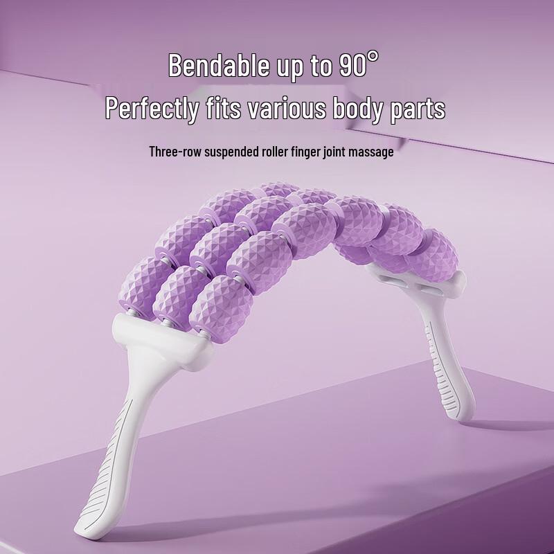 Junshi 18-Wheel Muscle Fascia Massage Roller Stick