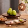 High Leg Storage Tray Irregular Dessert Plate Multi-Function Fruit Plate  Home