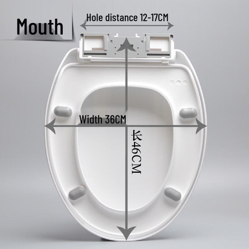 Miling Thickened Universal Antibacterial Toilet Seat