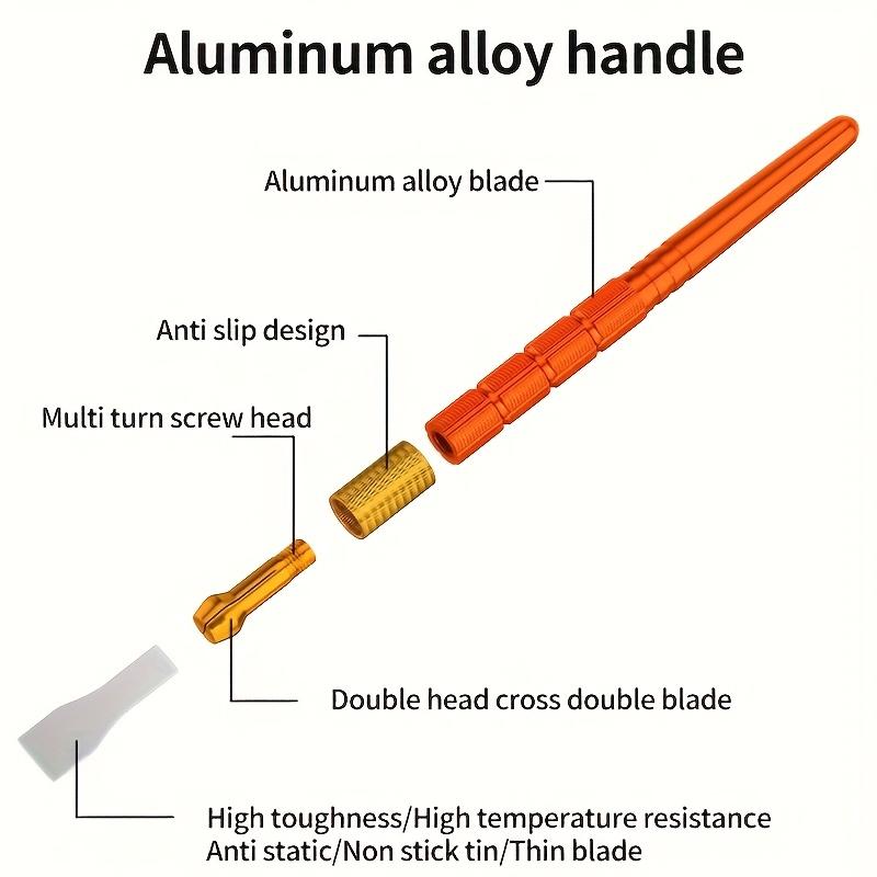 14-in-1 Multifunctional Mobile Phone Repair Tool Kit - CPU Warping Blade, Mainboard Hard Disk Chip Repair, Adhesive Scraper, Stainless Steel