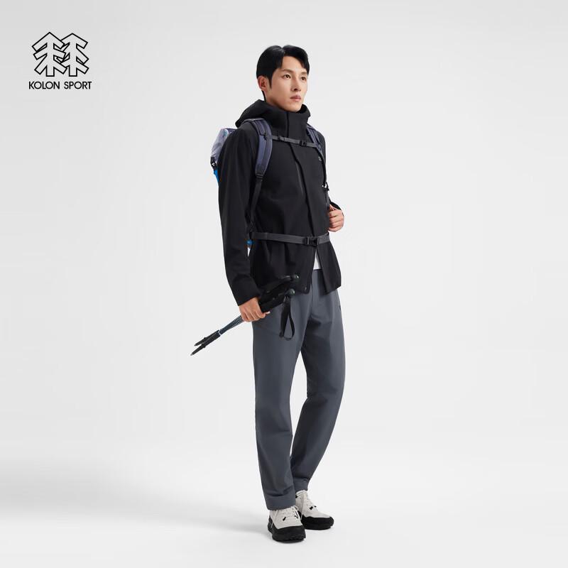 KOLON SPORT Men's Windproof Water-Repellent Softshell Jacket
