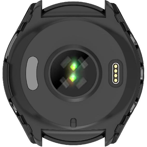 Case Cover Compatible with Garmin Forerunner 965 Watch Case,Hard PC Bumper Shock-Proof Shell All-Around Protective Watch Cover for Garmin Forerunner