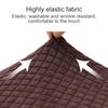 1Pc Stool Cover Elastic Square Seat Cover Removable Solid Color Dustproof Chair Covers Polyester Stool Chair Covers