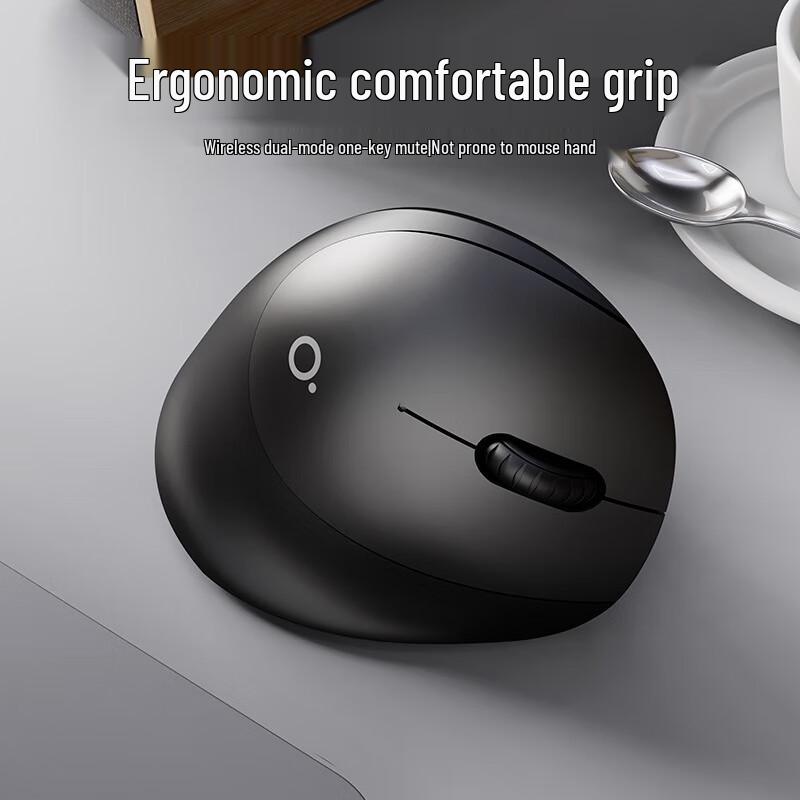 EWEADN Q7 Ergonomic Vertical Dual-Mode Wireless Mouse