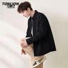 TonLion Men's Printed Long Sleeve Casual Shirt