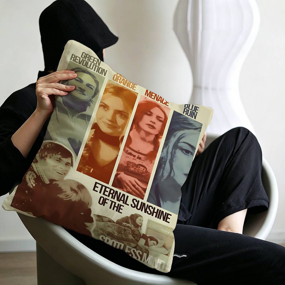 Eternal Sunshine Of The Spotless Mind Movie Pillow Cushion Cover Pillowcase Living Room Sofa Home Decor Customized