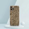 For iPhone 15 16 14 13 12 mini 11 Pro Max XS X XR SE 7 8 Plus Silicone Clear Cover Leopard Cheetah print Luxury Phone Case