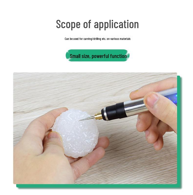 Mini Electric Nail Art Engraving and Grinding Pen with Lithium Battery