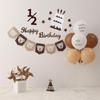 SensaBliss Birthday Decoration Set 1/2 Year Garland Banner Wall Decor Girls Boys Gift Party Happy Felt
