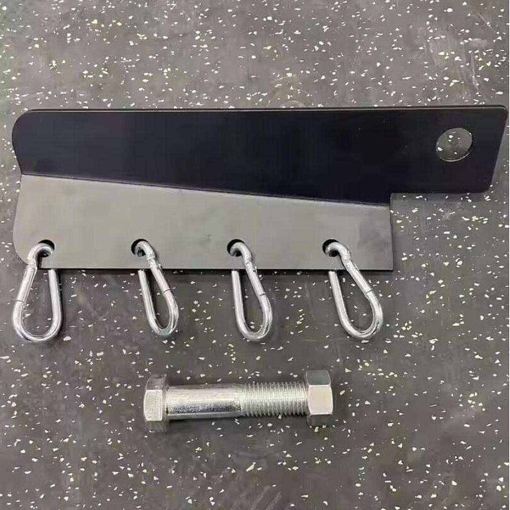 Fitness Studio Bracket for Chains Rack Wall Assembly Storage Hook Training And Weightlifting