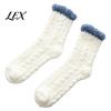 Warm Winter Gift for Women Thickened Plush Socks Women, Soft Coral Fleece Slipper with Bedtime Towel Bottom Cushioning, Thermal Floor Autumn