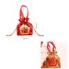Portable Drawstring Gift Bag Fu Character Goody Bag Candy Bag  Jewelry Candy Storage