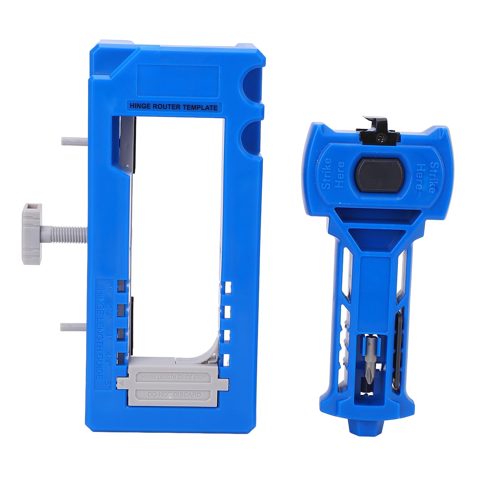 

Синий Дверной Шарнир и Защелка Монтажный Комплект Пластиковый Шаблон для Фрезерования Пазов Дверных Шарниров для Точной