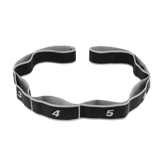 8 Halka ile Yoga Esnetme Kayışı Pilates Bale Dans Jimnastik Esneklik Antrenmanı Elastik Bant Kadın Egzersiz Fizik Tedavi