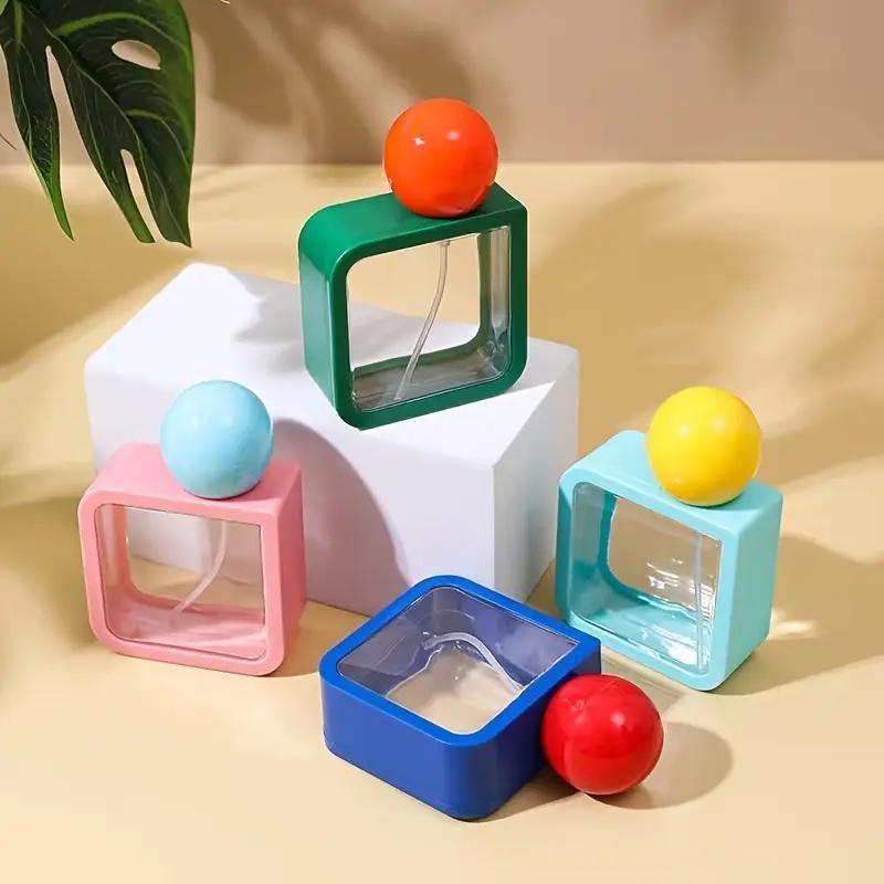 

4pcs 1.35oz Premium Travel Perfume Sprayers , Leak Proof Refillable Mini Spray Bottles, Suitable for Men and Women , PVC-Free, Alcohol Free