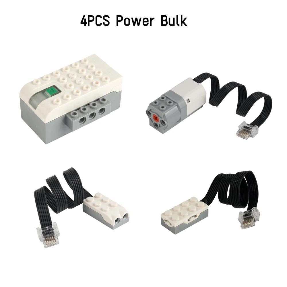 

MOC Конструкторские блоки Power Bulk Совместимые с WEDO 2.0 EV3 20841 20844 45300 19071 Технический хаб/Средний мотор/Датчик наклона/Датчик движения