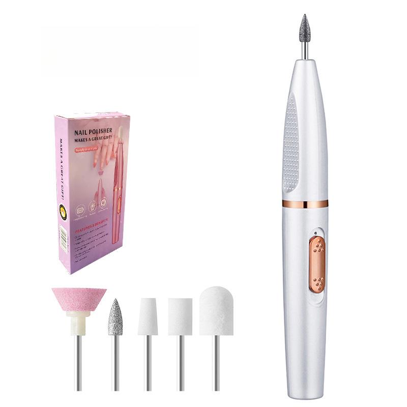 

Полировщик для ногтей Маленький инструмент для удаления лака Полировщик для ногтей Удаление омертвевшей кожи Пилка Ручка для удаления лака Многофункциональная электрическая полировка для ногтей