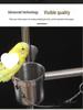 Stainless Steel Bird Stand with Ankle Chain for Large Parrots and Cockatiels