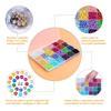1680Pieces 6MM Bracelets Beads Making Set Beads Assortments Kit   Spacer Beads for Adult DIY Bracelet Earring Necklace