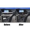 1 Set Carbonfaser-Stil Aufkleber Innen CD-Panel Rahmen Verkleidung Abdeckung Innendekale Für Lexus RX350 RX450h 2010 2011 2012