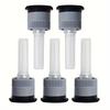 1Pcs Adjustable Garden Sprinkler Nozzles Uniform Spray Anti Clog Filter For Lawn Yard Irrigation Plant Care