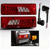 1Pc 24V Tail Light For Scania LED Rear Headlight With 7Pin Connector Plug Spare Parts