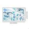 Animals Wall Sticker,Undersea Marine Sticker,Background,under The Sea Decal for