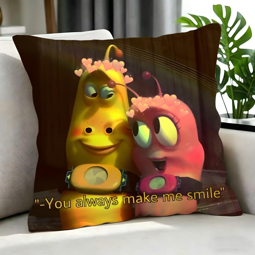 cartoon Larva Cushion Cover Cushion Cover Set Pcs x x x Pillowcase Decorative Sofa Home Decor