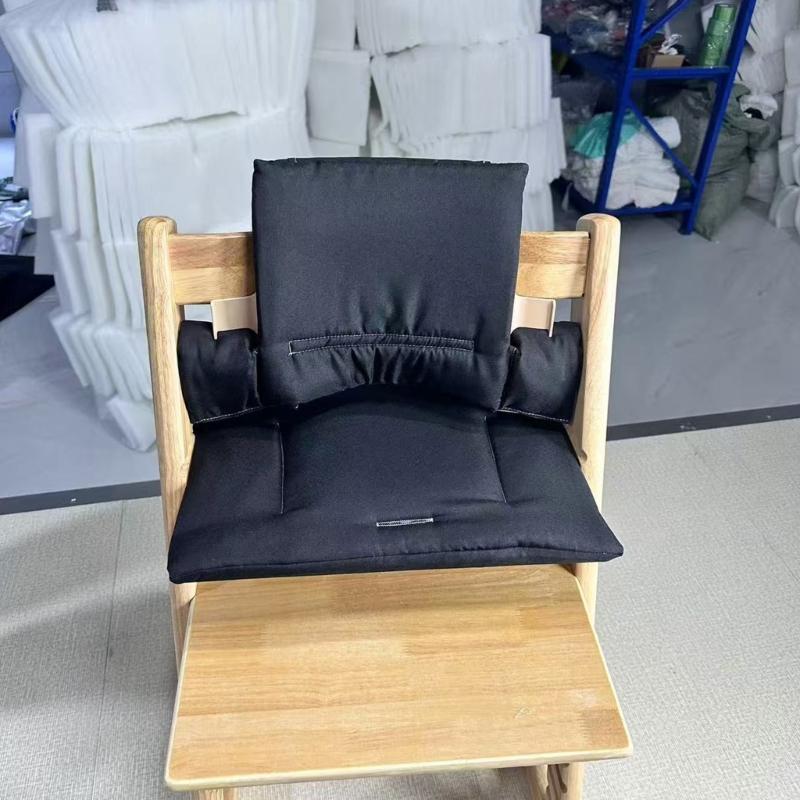 Machine Washable Infant Dining Chair Pad Soft Cotton Blend Cushion For Safe Support Dining Chair Cushion Comfortable