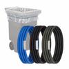 3Pcs Colorful Garbage Can Bands Durable Rubber Bands Universal Fit Trash Bag Holder  Household